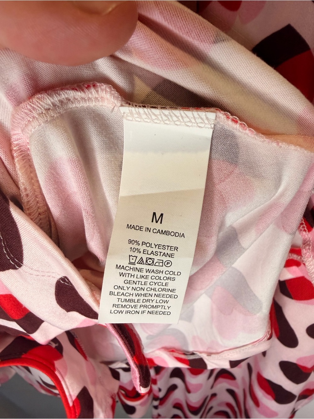 kate spade Pink Heart-Print Two-Piece Pajama Set - Picture 8 of 8